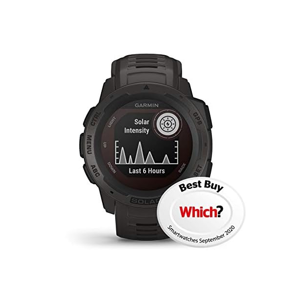 Garmin-Instinct-Solar-Solar-powered-Rugged-Outdoor-Smartwatch-Built-in-Sports-Apps-and-Health-Monitoring-Graphite Garmin Instinct Solar, Solar-powered Rugged Outdoor Smartwatch, Built-in Sports Apps and Health Monitoring, Graphite