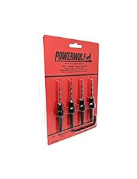 Powerwolf PW1001 Juego de 4 piezas #6 avellanado