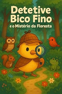 Livro Detetive Bico Fino e o Mistério da Floresta: Um livro ilustrado cheio de aventura e amizade Idade recomendada: a partir de 4anos