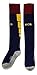2015/2016 Barcelona Messi Neymar Suarez Youth Kids Professional Soccer Football Futbol Socks (NAVY/RED (HOME))