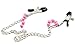 Sensual Sex Chain Nipple Clamps Sex Teasers Nipplesuckers Adult Toy for Woman and Couples Flirt Lingerie Whips and Chains for Sex Lesbian Erotic Sensual Sex Bondage BDSM Set