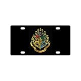 Harry Potter Pattern Custom Metal License Car Plate 12x6 Inch
