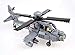 inFUNity Army Apache Helicopter (388 PCS), Good Pair with Military Vehicles, Army Minifigures