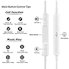 Earphones for iPhone 12, In-Ear Headphones for iPhone 7 Noise Isolating Stereo Earbuds with Mic Compatible with iPhone…
