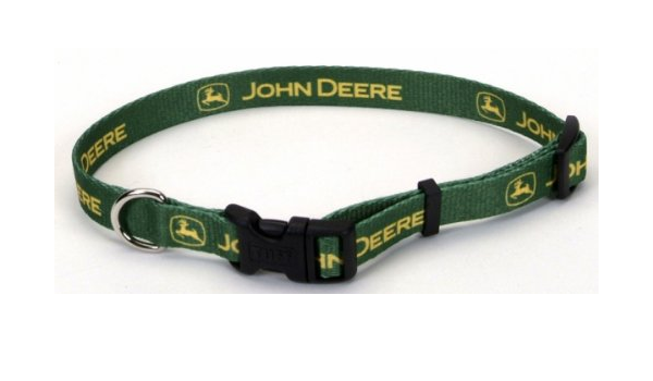 john deere dog collar