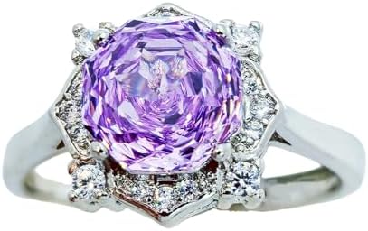 Amazon.com: Swarovski Eternal Flower Ring Cz White 2 8: Clothing