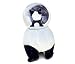COTA Global Panda Snow Globe - Wildlife Animal Water Globe Figurine with Sparkling Glitter, Zoo Collectible Novelty Ornament for Home Decor, for Birthdays, Christmas, Valentine – 45mm