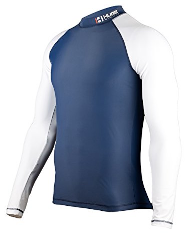 HUGE-SPORTS-Mens-Splice-Solid-UV-Sun-Protection-UPF-50-Skins-Rash-Guard HUGE-SPORTS-Mens-Splice-Solid-UV-Sun-Protection-UPF-50-Skins-Rash-Guard