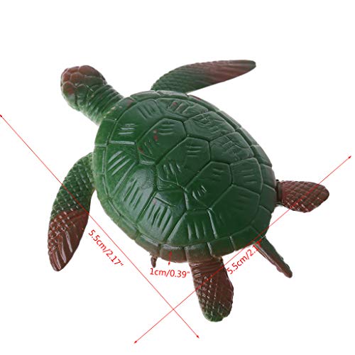 Shoresu Model for Kids, 24Pieces Ocean Animals Figure Dolphin Turtle Whale Model Toys Sea Creatures - Thumbnail 5