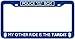 Doctor Who License Plate Frame - My Other Ride Is The TARDIS Design 6.25