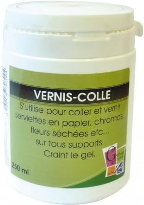 Vernis Colle Brillant 250 Ml Pour Serviettage Piwi Amazon Fr Cuisine Maison