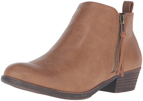 Rampage Women's Tarragon Ankle Bootie, Cognac, 8 M US