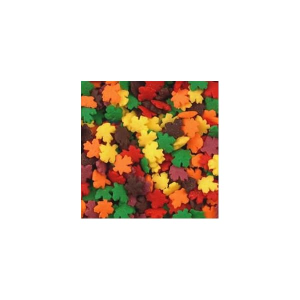 Fall Leaves Sprinkle Mix, 4 oz bag