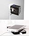 ZLC Travel Compact Universal Power Adapter with DUAL FUSE, DUAL USB Ports, PLUG LOCK and RUBBERIZED surface - Black