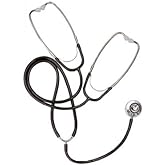 Graham-Field Teaching Stethoscope, Black, Student and Medical Assistant Accessories, 540