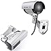 Relee Bullet Dummy Fake Surveillance Camera Security CCTV Dome Camera Outdoor with Solar Panel and Battery