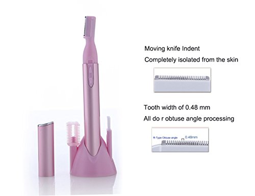 Electric Razor Hair Accessories Beard Trimmer Lady Shaver Eyebrow Trimming For Women Elitzia ETAE815 - Thumbnail 4