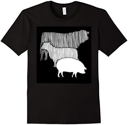 Mens Cool Butcher Shop BBQ T-shirt Men Women Kids Boys Girls Small Black