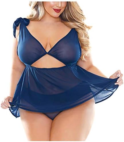 Lingerie for Womens Sexy, Plus Size Bra Lace Lingerie Sexy Lingerie Short Skirt One-Piece Lingerie Bodysuit