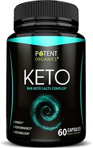 Powerful Keto BHB Pills – 60 Exogenous Ketones Capsules - Support Ketosis, Help Lose Weight, Burn Fat & Boost Metabolism – 800mg per Serving – Max Strength Ketogenic Supplement