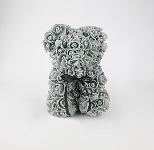 image for ForeverMonroes Forever Rose Teddy Bear,Girlfriend Gift,Valentines Gift