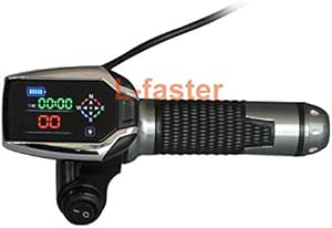 PoignéE De Gaz 60V AccéLéRateur Torsadé Avec Indicateur De