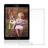 [2 PACK] iPad 6th/5th Tempered Glass Screen Protector,[State Of The Art][Lifetime Replacement Warranty][Anti-Scratch][Anti-Fingerprint][Bubble Free] for iPad 9.7 inch 2018/2017/2016 Air 1 2