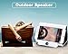 Portable Wireless Speaker Phone Stand Music Loudspeaker Rechargeable Sound Amplifier Inductive Audio Speakers for iPhone Android Laptop SmartPhone Desktop Computer Not Need Bluetooth Outdoor Speakerthumb 4