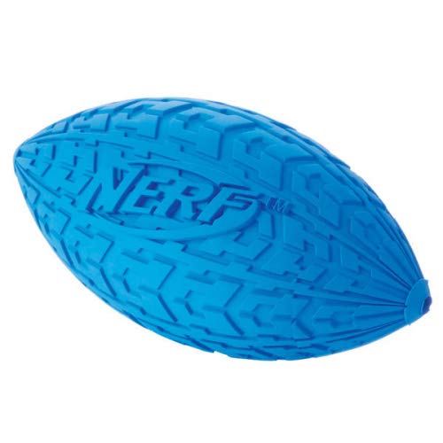 NERF Oval Ball Tire with Dog Whistle Size M (RANDOM COLOR)