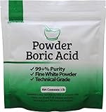 Duda Energy borp1 Fine Powder Boric Acid H3BO3 99, 1 lb. (Packaging may vary)