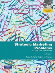 Strategic Marketing Problems (Cases and Comment... 1256642967 Book Cover