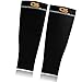 Calf Compression Sleeve - Running Leg Sleeves for Men & Woman - Helps Shin Splint Recovery - Calf Support & Leg Pain Relief - Improves Circulation - for Sports, Nurses, Maternity, Runners, Cycling