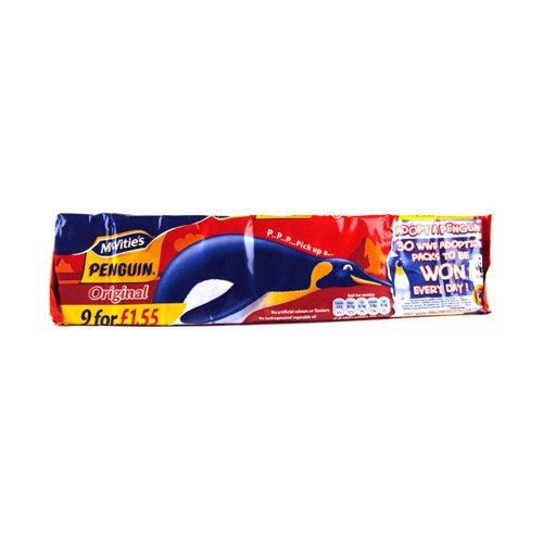 McVities Penguin Orange 9 Pack 150g Candy And Chocolate