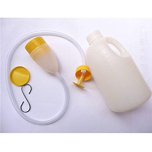 1700ML Travel Male Bed Pee Urinal Bottle Night Drainage Container Set