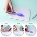 Magic Invisible Ink Pen with UV Led Light Upgraded Invisible Marker Secret Message for Birthday Party Favor Gifts, 7 Colors (28 Pieces)