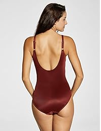 Bañador de una pieza DELIMIRA Plus Size Tummy Control para dama con aros