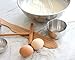 The ORIGINAL Crepe Spreader and Spatula Kit - 2 Piece Set (6” Spreader and 14” Spatula) Convenient Size to Fit Large Crepe Pan Maker | All Natural Beechwood Construction