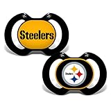 NFL Pittsburgh Steelers 2 Pack Pacifier