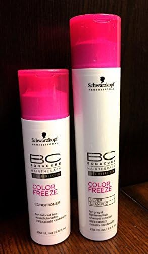 Schwarzkopf Bc NEW Formula Color Freeze Shampoo &amp; Conditioner ,8.5 Oz Each by Schwarzkopf Bonacure