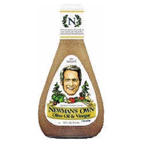 NEWMANS OWN DRSSNG OIL OLIVE N VINEGAR 16 OZ