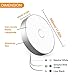Onforu 18W LED Flush Mount Ceiling Light, 1600lm Bathroom Ceiling Lamp IP65 Waterproof, Round Bedroom Ceiling Light Fixture 5000k Daylight White, 150w Equivalent for Kitchen Hallway Balcony