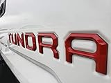 EyeCatcher Pro Series Tailgate Letter Inserts for 2014-2019 Toyota Tundra (Pro Gloss Red)