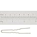 U-Shaped Crinkled Hair Pins - 2.5in (Set of 12, Blonde)