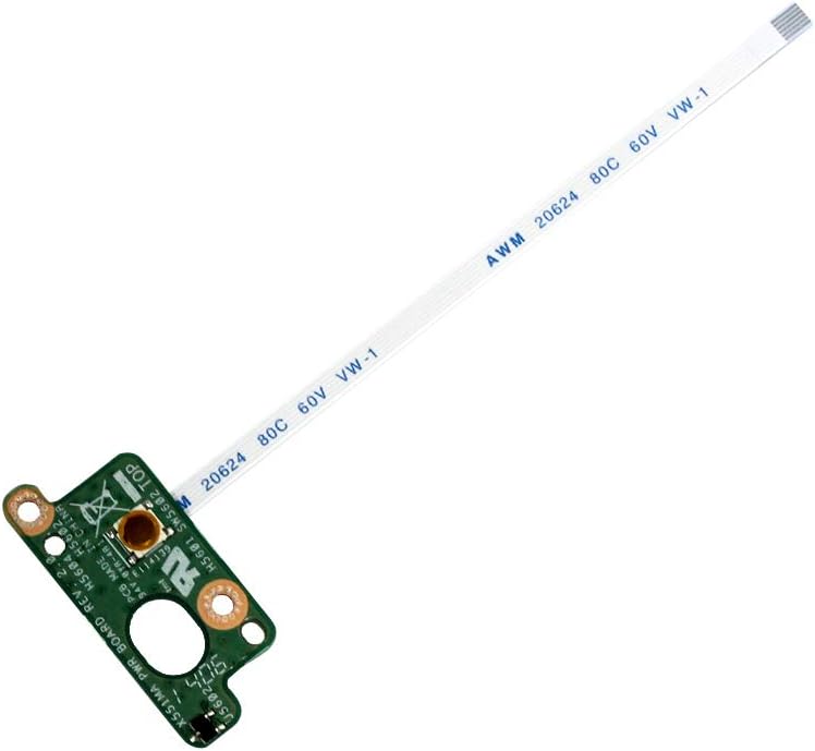 ZAHARA Power Switch ON Off Button Board with Cable for ASUS F551 F551M F551MA 90NB0480R10010 60NB0340PS1030 60NB0480PS1040 35XJCP80000 - Image 4