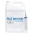 Tile Rescue Injection Repair Adhesive 1 Gallon Jug with Blunt Tip Syringe Applicator