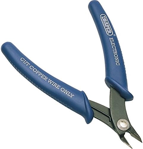 Elite Choice Draper XS17-52590 130mm Electronic Thin Jaw Nipper (1) - Min 3yr Warranty