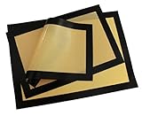 Premium Silicone Baking Mats (3 Pack) with different Mats for Half, Quarter & Small Oven Sheet sizes. Reduce Calories & Bake Healthier with these Eco-Friendly Oven Pan Liners