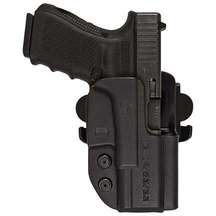 Comp-Tac International OWB Holster,CZ SP-01/P-01/75b/85b Slide,Black,Right Side Carry