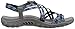 Skechers Women's Reggae-Luau Toe Ring Sandal,Navy/Blue,7 M US