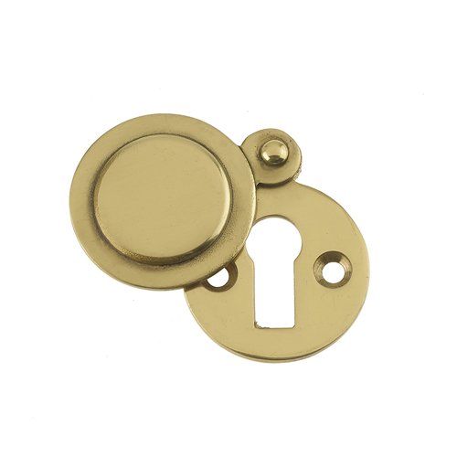 Frelan JV42PB Covered Escutcheon PB, Polished Brass